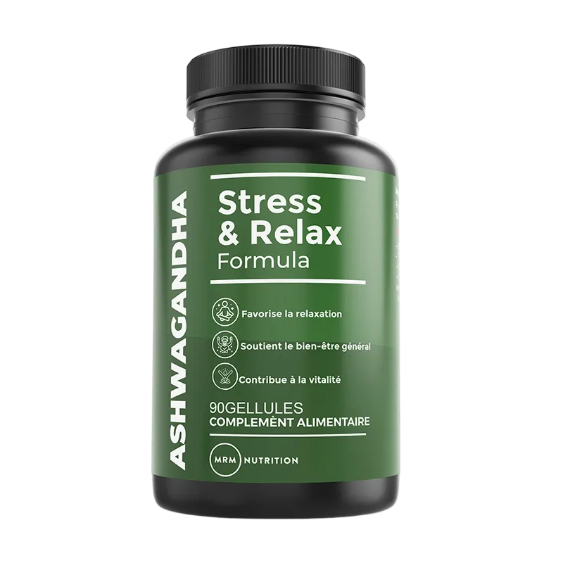 Ashwagandha MRM Nutrition complément naturel anti stress relaxation sommeil Maroc